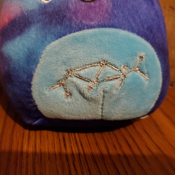 Squishmallow Piaxa Galaxy Alien 5” Purple Blue Tie Dye Plush 2021 Kellytoy NWT - Picture 7 of 11